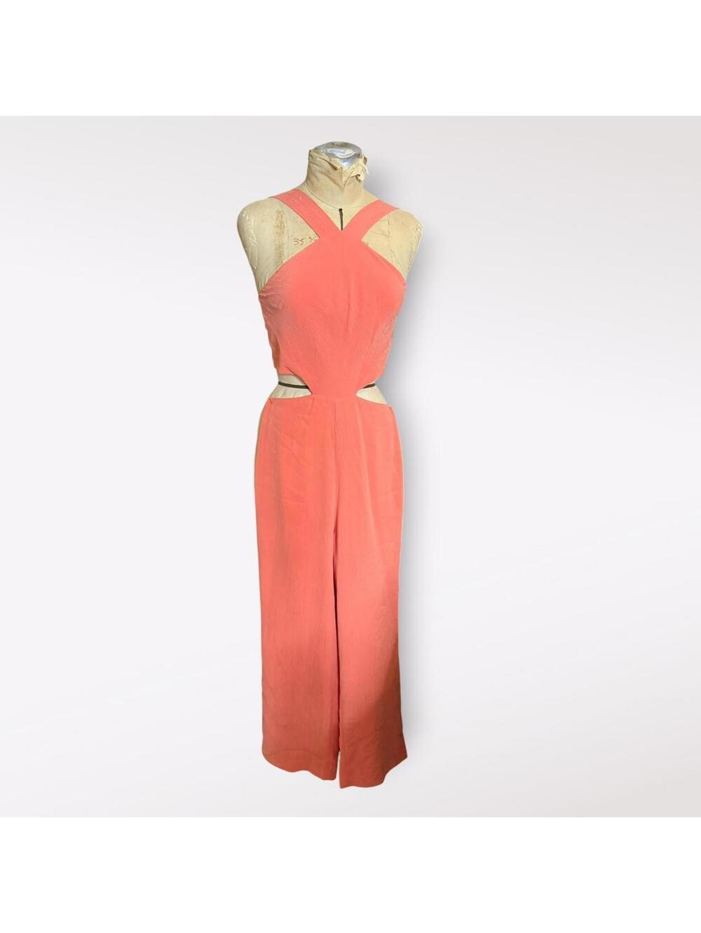 Tularoosa Pink Side Cutout Jumpsuit